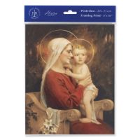 Chambers: Madonna And Child 8x10 inch Print (3 Pack)