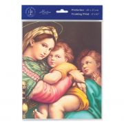 Raphael: Madonna And Child 8" X 10" Print (Pack of 3)