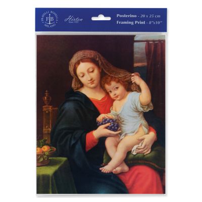 Madonna Of The Grapes 8" X 10" Print (Pack of 3) -  - P810-246