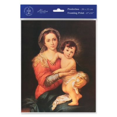Murillo: Madonna And Child 8 x 10 inch Print (6 Pack) - 846218089396 - P810-248
