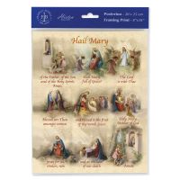 Hail Mary 8 x 10 inch Print (3 Pack)