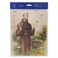Saint Francis 8 x 10 inch Print (3 Pack)