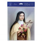 Saint Therese 8 x 10 inch Print (3 Pack)