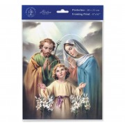 3pk - 8" x 10" Simeone: Holy Family Print  (sold in inc of 3)
