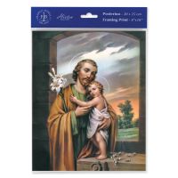 Saint Joseph 8 x 10 inch Print (3 Pack)