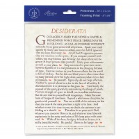 3pk - 8" x 10" Desiderata Print  (sold in inc. of 3)