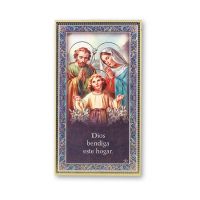 5" X 9" Spanish Holy Family Plaque - (Pack Of 2)