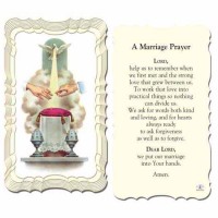 A Marriage Prayer 2 x 4 inch Prayer-Card
