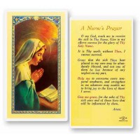 25pk - A Nurse"s Prayer with Madonna Laminated Holy Card Pk 25 25pk - A Nurse"s Prayer with Madonna Laminated Holy Card Pk 25