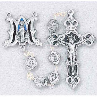 All Miracaculous Medal Beads Handcrafted Rosary - 846218028586 - 249OLG