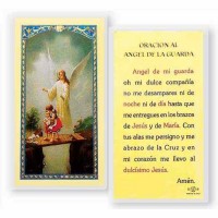 25pk - Angel De La Guarda Del Puente Laminated Holy Card Pk 25