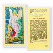 Angel De La Guarda-del Puente 2x4 inch Holy Card (50 Pack)
