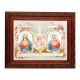 Baby Room Blessing In An Ornate Mahogany Finished Frame Beaded Lip 2Pk -  - 861-390