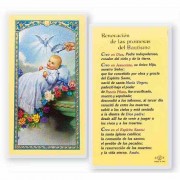 25pk - Bautismo Renovacion Promesas Laminated Holy Card Pk 25