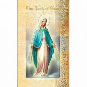 Biography Holy Card Of Our Lady Of Grace (20 Pack)