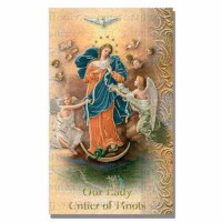 10pk - Biography Pamphlet of Our Lady Untier of Knots sold in inc of 10 10pk - Biography Pamphlet of Our Lady Untier of Knots sold in inc of 10