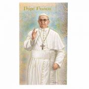 Biography Holy Card Of Pope Francis (20 Pack)