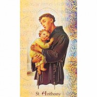 10pk - Biography Pamphlet of Saint Anthony  sold in inc of 10