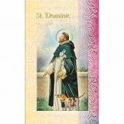 Biography Holy Card Of Saint Dominic (20 Pack)