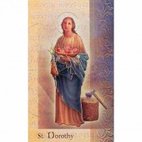 10pk - Biography Pamphlet of Saint Dorothy  sold in inc of 10