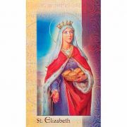 Biography Holy Card Of Saint Elizabeth (20 Pack)