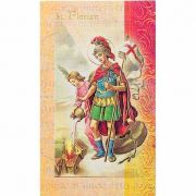 Biography Holy Card Of Saint Florian (20 Pack)