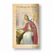 Biography Holy Card Of Saint Gregory The Great (20 Pack)