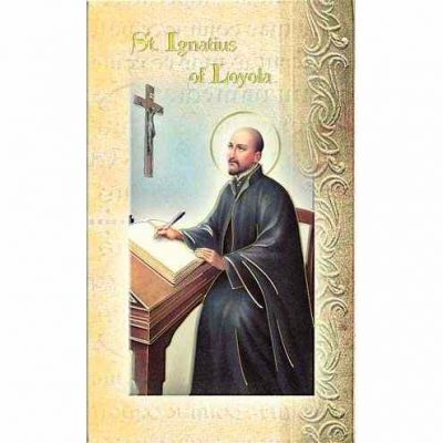 Biography Holy Card Of Saint Ignatius of Loyola (20 Pack) - 846218010772 - F5-452