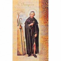 10pk - Biography Pamphlet of Saint Peregrine  sold in inc of 10