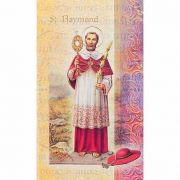 Biography Holy Card Of Saint Raymond (20 Pack)