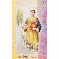 10pk - Biography Pamphlet of Saint Stephen  sold in inc of 10