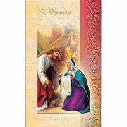 Biography Holy Card Of Saint Veronica (20 Pack)