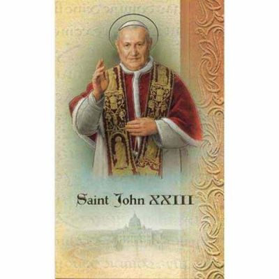 Biography Holy Card Of St John XXIII (20 Pack) - 846218057531 - F5-568