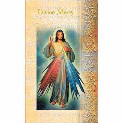 Biography Holy Card Of The Divine Mercy (20 Pack) - 846218010659 - F5-123