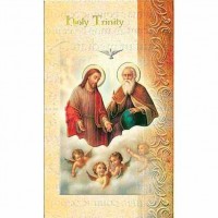 10pk - Biography Pamphlet of the Holy Trinity  sold in inc of 10