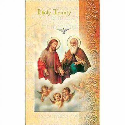 Biography Holy Card Of The Holy Trinity (20 Pack) - 846218010857 - F5-133