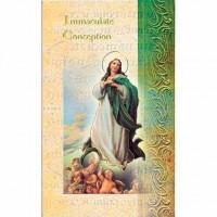 10pk - Biography Pamphlet of The Immaculate Conception  sold in inc of 10
