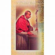 Biography Holy Card Saint Charles Borromeo (20 Pack)