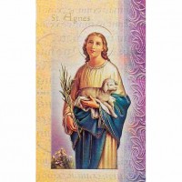 10pk - Biography Pamphlet of Saint Agnes  sold in inc of 10