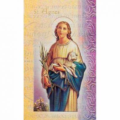 Biography Of Saint Agnes - (Pack Of 18) - 846218028067 - F5-401