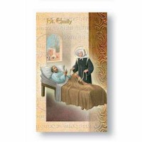 10pk - Biography Pamphlet of Saint Emily  sold in inc of 10