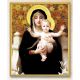 Bouguereau: Madonna Of Flowers Gold Frame Everlasting Plaque (2 Pack) - 846218041479 - 810-230