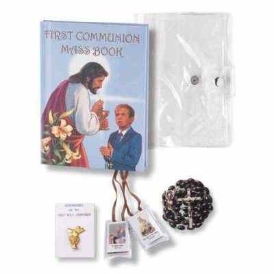 Boy First Communion 5 Piece Gift Set (2 Pack) - 846218054295 - 5664