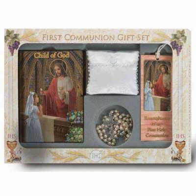 Child Of God Girl s 6 Piece First Communion Gift Set (Cathedral Ed.) - 846218030961 - 5270