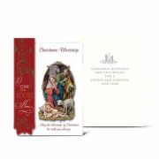 Christmas Nativity (holy Family) With Lamb Cards