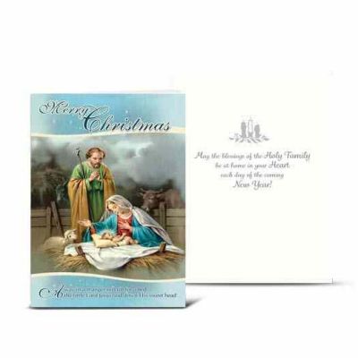 Christmas Nativity With Stable Cards - (Pack Of 2) -  - CC-8104BX