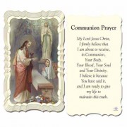 50pk - Communion Girl 2 x 4 inch Prayer-Card - (Pack of 50)