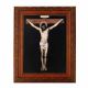 Crucifixion 10x8 inch Print In a Mahogany Finished Frame - 846218062726 - 161-178