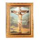 Crucifixion - Detailed Scroll Carvings Gold Frame - 2Pk -  - 862-119
