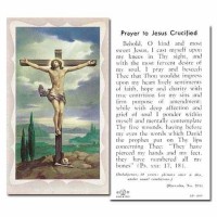 100pk - Crucifixion Prayer-Card 2 x 4 inch - (Pack of 100) 100pk - Crucifixion Prayer-Card 2 x 4 inch - (Pack of 100)